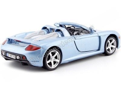 Cochesdemetal.es 2002 Porsche Carrera GT Gris Azulado 1:24 Motor Max 73305 2