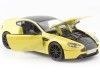 Cochesdemetal.es 2014 Aston Martin V12 Vantage S Jaune métallique 1:24 MOTOR MAX 79322