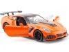 Cochesdemetal.es 2019 Chevrolet Corvette ZR1 Orange / Noir 1:24 MOTOR MAX 79356