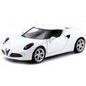 Cochesdemetal.es 2013 Alfa Romeo 4c White 1:24 MOTOR MAX 79320