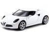Cochesdemetal.es 2013 Alfa Romeo 4c White 1:24 MOTOR MAX 79320