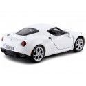 Cochesdemetal.es 2013 Alfa Romeo 4c White 1:24 MOTOR MAX 79320