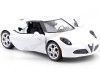 Cochesdemetal.es 2013 Alfa Romeo 4c White 1:24 MOTOR MAX 79320