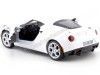 Cochesdemetal.es 2013 Alfa Romeo 4c White 1:24 MOTOR MAX 79320