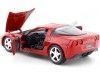 Cochesdemetal.es 2005 Chevrolet Corvette (C6) Rojo 1:24 Motor Max 73270