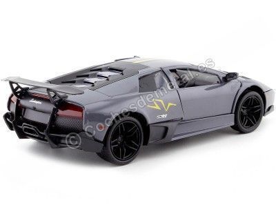 Cochesdetal.es 2010 Lamborghini Murcielago LP670-4 SV Gray 1:24 Motor Max 73350 2