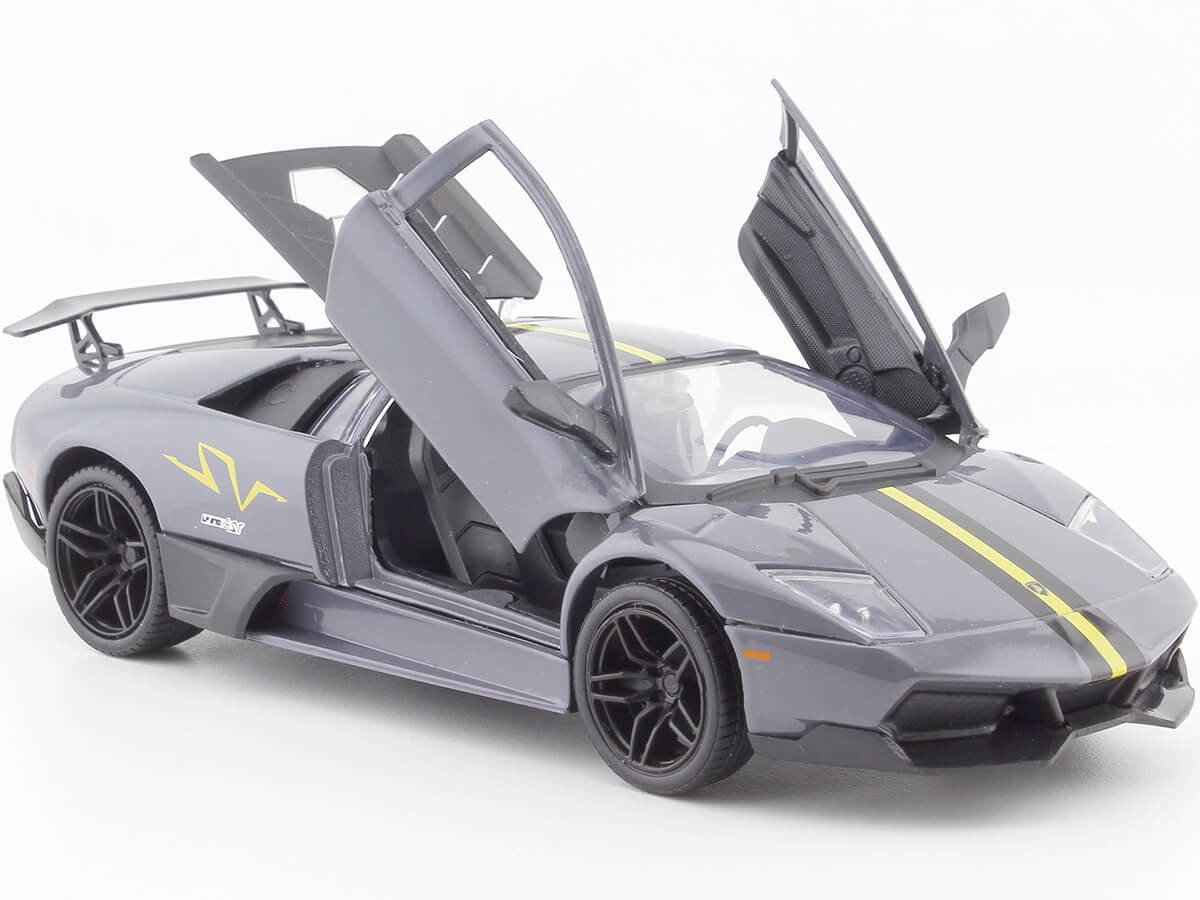 2010 Lamborghini Murcielago LP670-4 SV Grey 1:24 Motor Max 73350