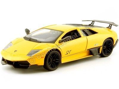 Cochesdemetal.es 2010 Lamborghini Murcielago LP670-4 SV Metallic Yellow 1:24 Motor Max 73350