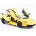 Cochesdemetal.es 2010 Lamborghini Murcielago LP670-4 SV Jaune métallique 1:24 Motor max 73350