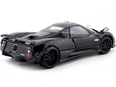 Cochesdemetal.es 2009 Pagani Zonda F Black 1:24 MOTOR MAX 73369 2