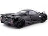 Cochesdemetal.es 2009 Pagani Zonda F Black 1:24 MOTOR MAX 73369