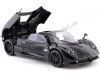 Cochesdemetal.es 2009 Pagani Zonda F Black 1:24 MOTOR MAX 73369