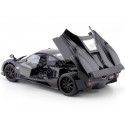 Cochesdemetal.es 2009 Pagani Zonda F Black 1:24 MOTOR MAX 73369