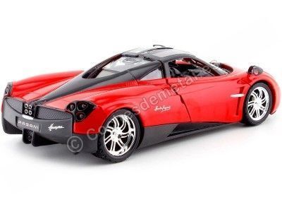 CARSDEMETAL.ES 2011 PAGANI HUAYRA ROUGE 1:24 MOTEUR MAX 79312 2