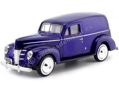 1940 Ford Sedan Delivery Violeta 1:24 Motor Max 73250 Cochesdemetal.es