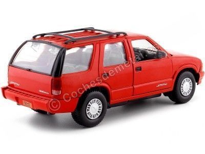 Cochesdemetal.es 1994 GMC Jimmy Red 1:24 MOTOR MAX 73206 2