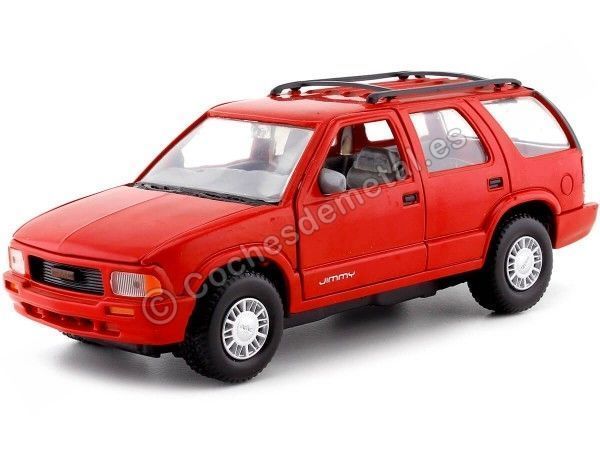 Cochesdemetal.es 1994 GMC Jimmy Red 1:24 MOTOR MAX 73206