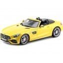 Cochesdemetal.es 2017 Mercedes-Benz AMG GT-C Roadster Metallic Yellow 1:18 Norev 183451