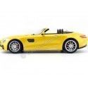 Cochesdemetal.es 2017 Mercedes-Benz AMG GT-C Roadster Metallic Yellow 1:18 Norev 183451