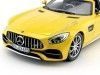 Cochesdemetal.es 2017 Mercedes-Benz AMG GT-C Roadster Jaune métallique 1:18 NOREV 183451