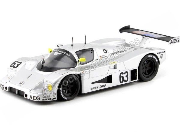 Cochesdemetal.es 1989 Sauber-Mercedes C9 Nº63 Mass/Reuter/Dickens Ganador 24H LeMans 1:18 Norev 183442