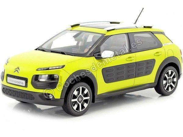 Cochesdemetal.es 2014 Citroen C4 Cactus Hello Yellow 1:18 Norev 181650