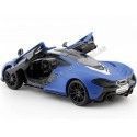 Cochesdemetal.es 2015 McLaren P1 Satin Blue 1:24 Motor Max 79508
