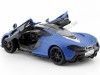Cochesdemetal.es 2015 McLaren P1 Satin Blue 1:24 Motor Max 79508