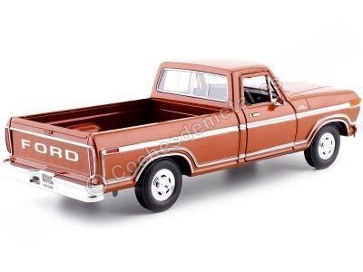 Cochesdemetal.es 1979 Ford F150 Pickup personnalisé Rouge foncé 1:24 MOTOR MAX 79346 2