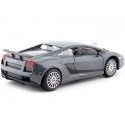 Carsdemetal.es 2008 Lamborghini Gallardo Superleggera Gris foncé 1:24 MOTOR MAX 73346