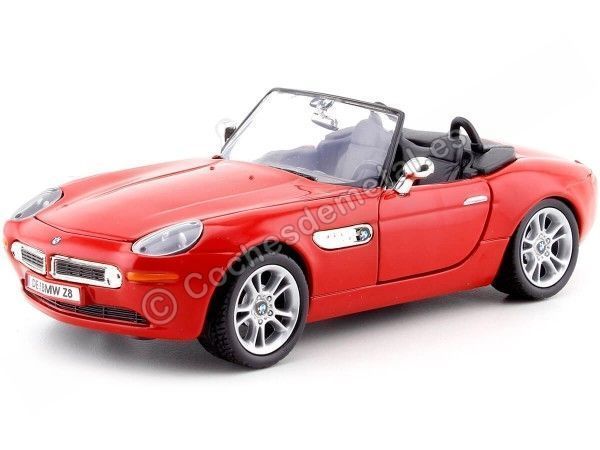 Cochesdemetal.es 2000 BMW Z8 Roadster Rojo 1:24 Motor Max 73257