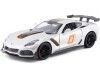 Cochesdemetal.es 2019 Chevrolet Corvette Zr1 GT Racing Metallic Gray 1:24 Motor Max 73785