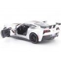 Cochesdemetal.es 2019 Chevrolet Corvette Zr1 GT Racing Metallic Gray 1:24 Motor Max 73785