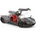 CARSDEMETAL.ES 2012 PAGANI HUAYRA MATTE NOIR 1:24 MOTEUR MAX 79502