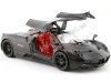 CARSDEMETAL.ES 2012 PAGANI HUAYRA MATTE NOIR 1:24 MOTEUR MAX 79502