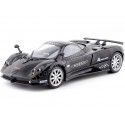 Cochesdemetal.es 2009 Pagani Zonda F nurburgring noir 1:24 moteur max 73783