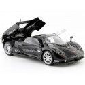 Cochesdemetal.es 2009 Pagani Zonda F nurburgring noir 1:24 moteur max 73783