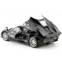 Cochesdemetal.es 2009 Pagani Zonda F nurburgring noir 1:24 moteur max 73783