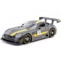 Cochesdemetal.es 2016 Mercedes-Benz AMG GT3 Race Version Matt Grey 1:24 Motor Max 73784