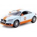 Cochesdemetal.es 2015 Audi TT Coupe "Gulf Edition" Blue/Orange 1:24 Motor Max 79645