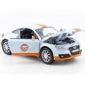 Cochesdemetal.es 2015 Audi TT Coupe "Gulf Edition" Blue/Orange 1:24 Motor Max 79645