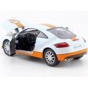 Cochesdemetal.es 2015 Audi TT Coupe "Gulf Edition" Blue/Orange 1:24 Motor Max 79645