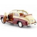 Cochesdemetal.es 1948 Wolga Gaz M20 Pobeda Convertible Burdeos / Crema 1:24 Lucky Diecast 24215