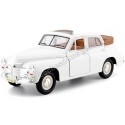 Cochesdemetal.es 1948 Wolga Gaz M20 Pobeda Convertible Blanco 1:24 Lucky Diecast 24215