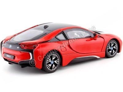 Cochesdemetal.es 2019 BMW i8 Coupe Rojo/Negro 1:24 Rastar 56500 2