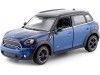 Carsdemetal.es 2010 Mini Cooper S Countryman R60 Metallic Blue 1:24 Rastar 56400