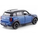 Carsdemetal.es 2010 Mini Cooper S Countryman R60 Metallic Blue 1:24 Rastar 56400