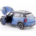 Carsdemetal.es 2010 Mini Cooper S Countryman R60 Metallic Blue 1:24 Rastar 56400