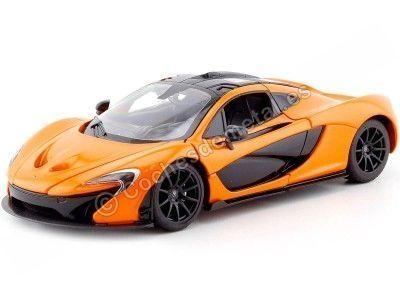 2017 McLaren P1 Orange 1:24 Rastar 56700 Cochesdemetal.es