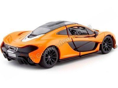 2017 McLaren P1 Orange 1:24 Rastar 56700 Cochesdemetal.es 2